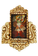 Load image into Gallery viewer, Archangel Michael Colonial Peru Handmade Retablo Religious Handcarved Altarpiece